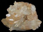 Tangerine Quartz Crystal Cluster - Madagascar #58835-1